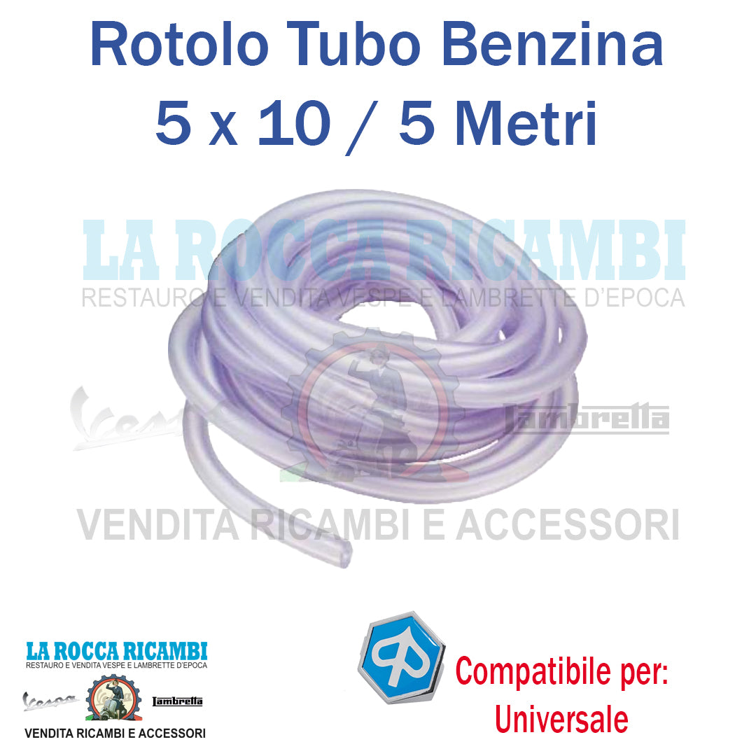 Tubo Benzina 5 X 10 / 5 MT