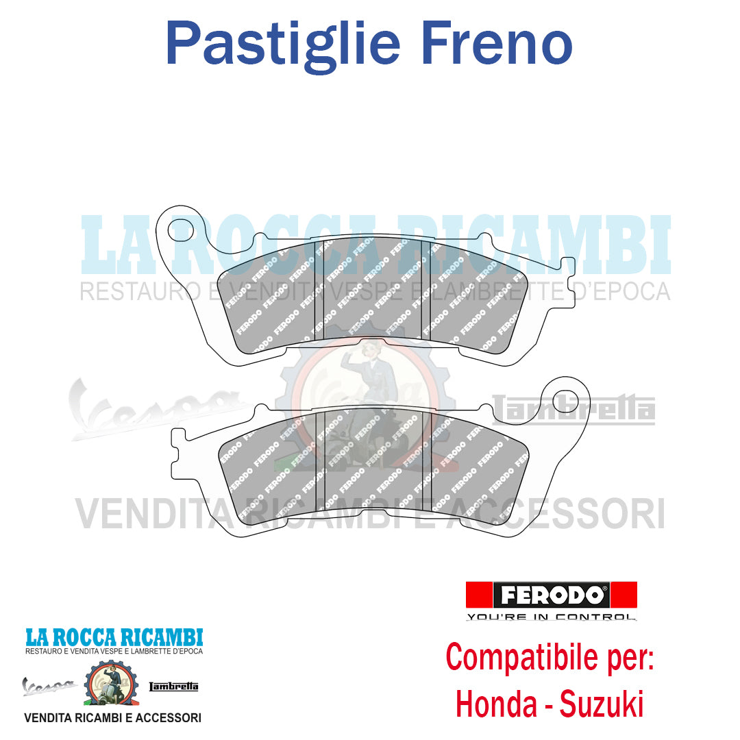 Pastiglie Freno HONDA SH 125 - CB 500/600 - SUZUKI UX SIXTEEN
