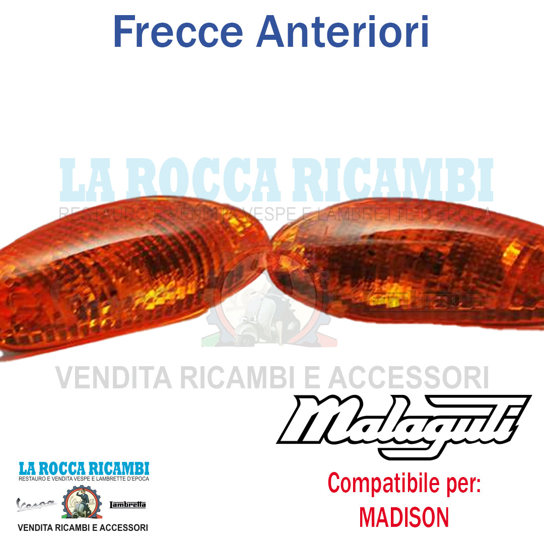 Frecce Anteriori Arancioni MALAGUTI MADISON 400