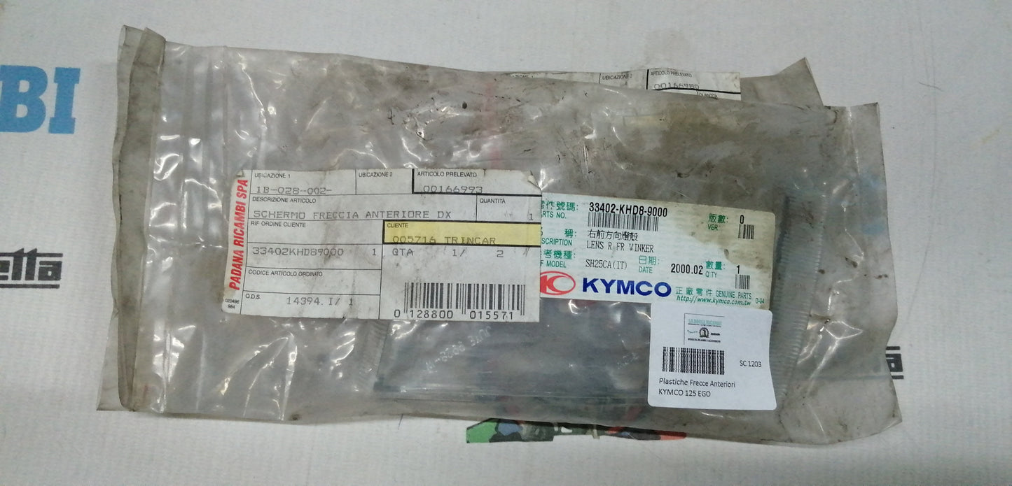 Plastiche Frecce Anteriori KYMCO 125 EGO