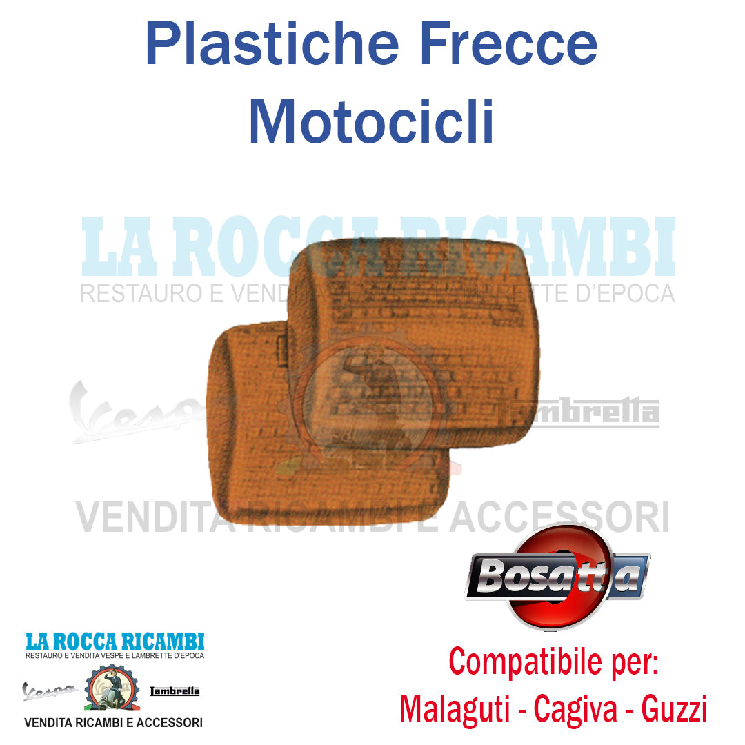 Plastiche Frecce Motocicli Universali MALAGUTI - CAGIVA - GILERA - MORINI