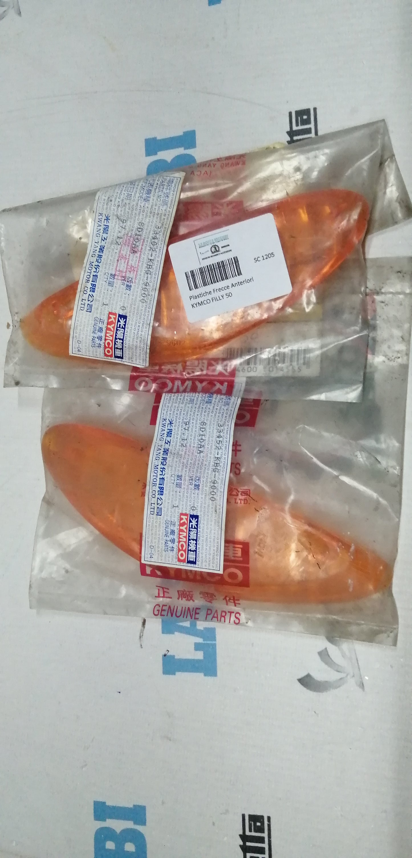 Plastiche Frecce Anteriori KYMCO FILLY 50