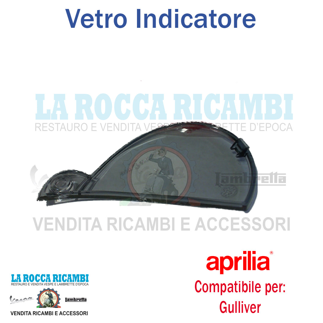 Plastica Freccia Anteriore SX Fumè APRILIA GULIVER