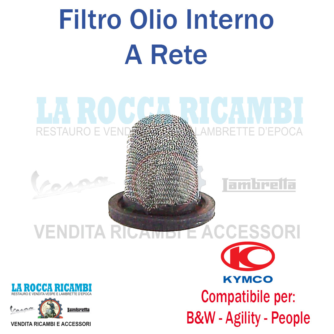Rete Filtro Olio KYMCO AGILITY 50 - DINK - XCITING