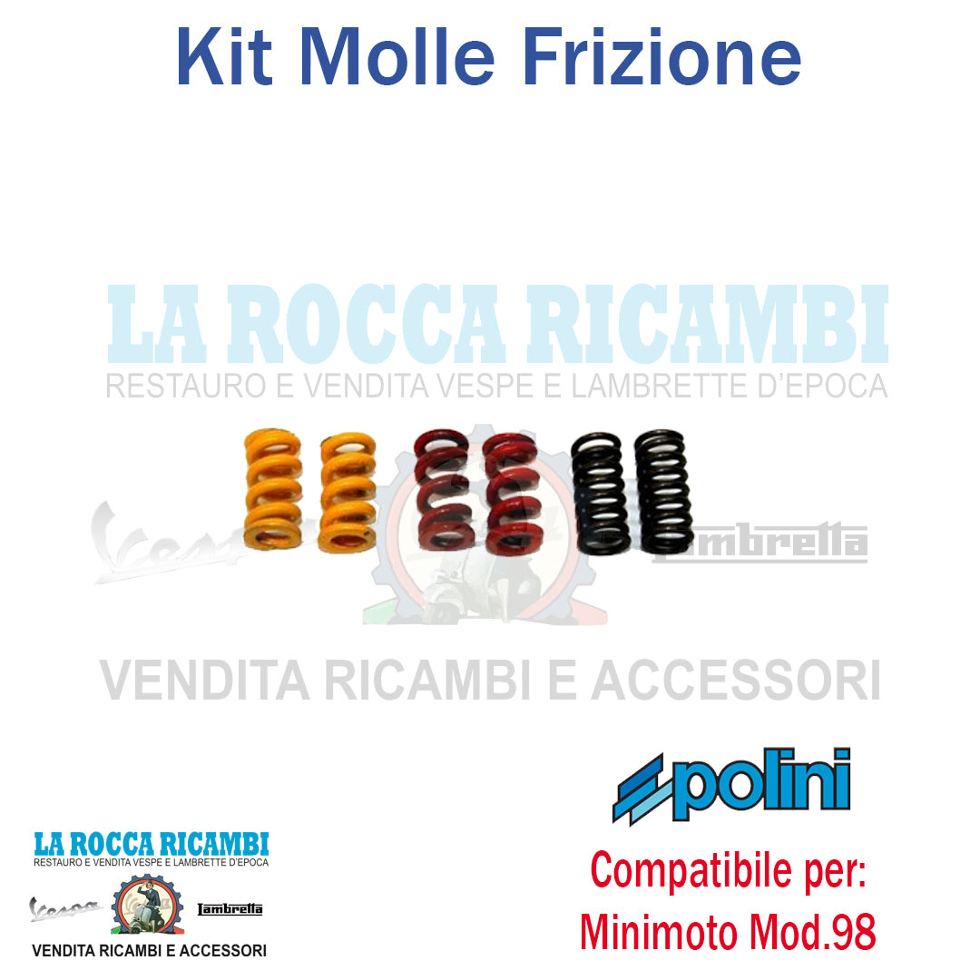 Kit Molle Frizione Minimoto POLINI Mod.98