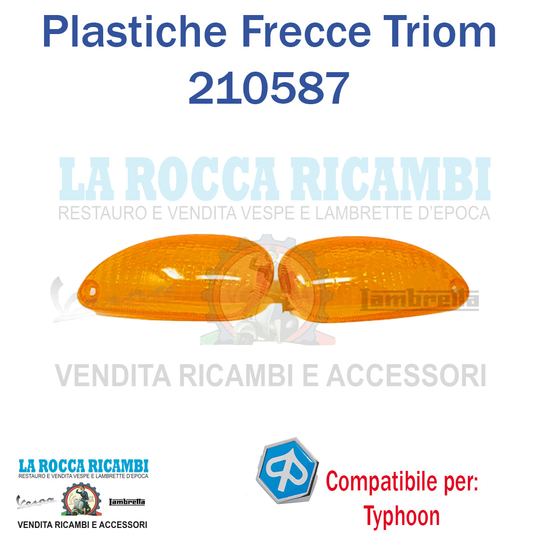 Plastiche Frecce PIAGGIO NRG - NTT - TYPHOON - STORM