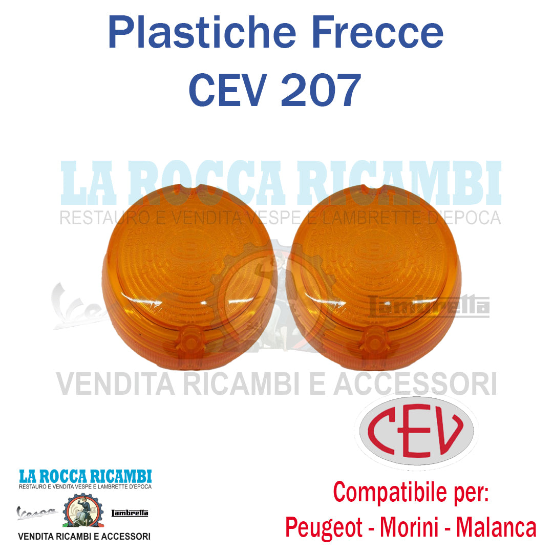 Plastiche Frecce Ciclomotori CEV 207 PEUGEOT - MORINI - MALANCA - LAVERDA