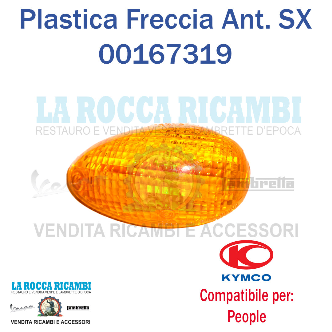 Plastica Freccia Anteriore SX Arancione KYMCO PEOPLE 50/125/150