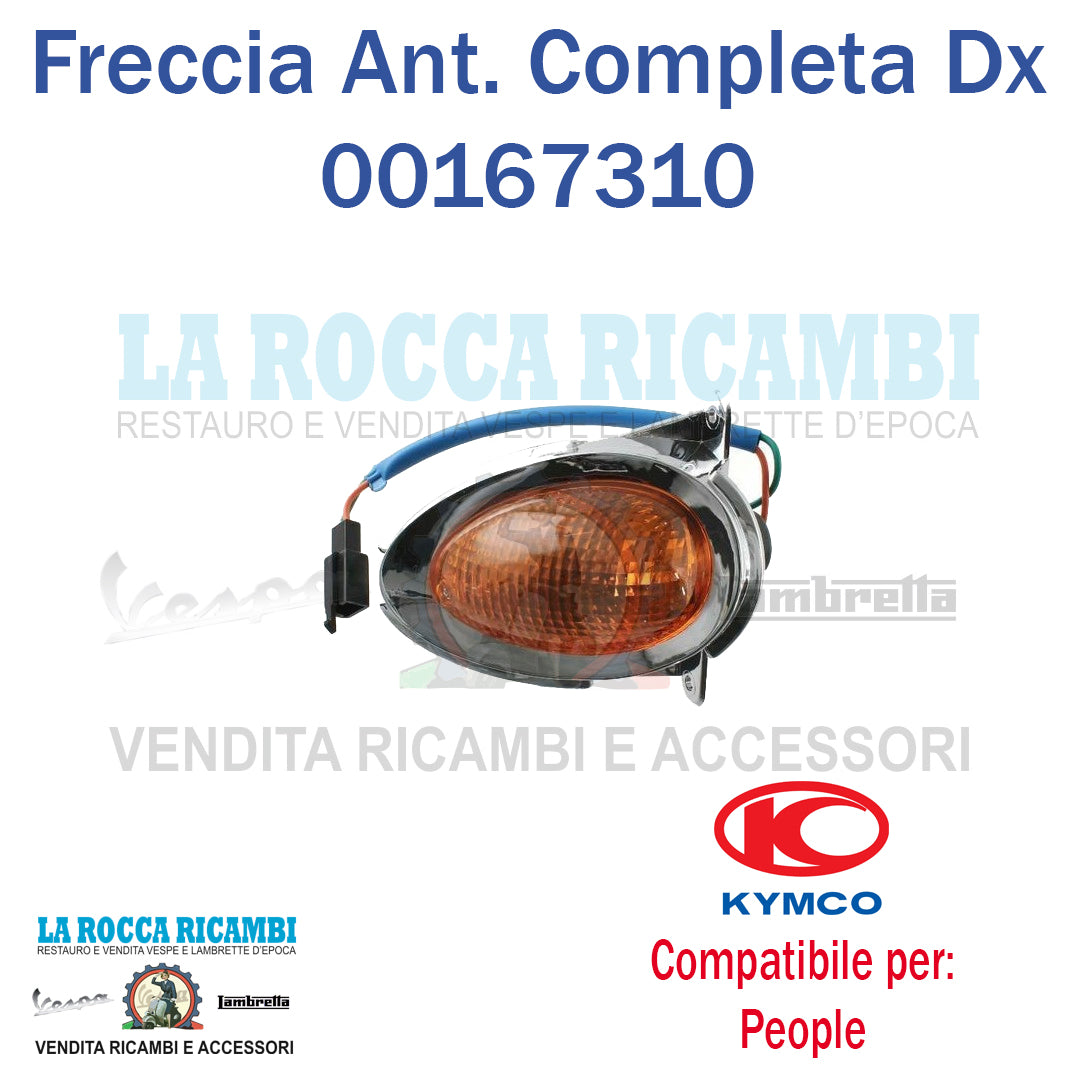 Freccia Anteriore Completa DX Arancione KYMCO PEOPLE 50/125/150