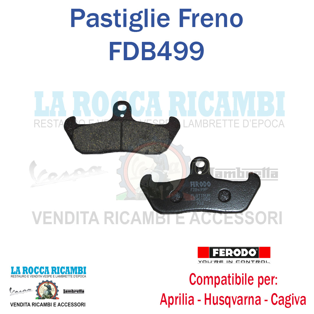 Pastiglie Freno Husqvarna CR/WR/XC/TE 125/250/350