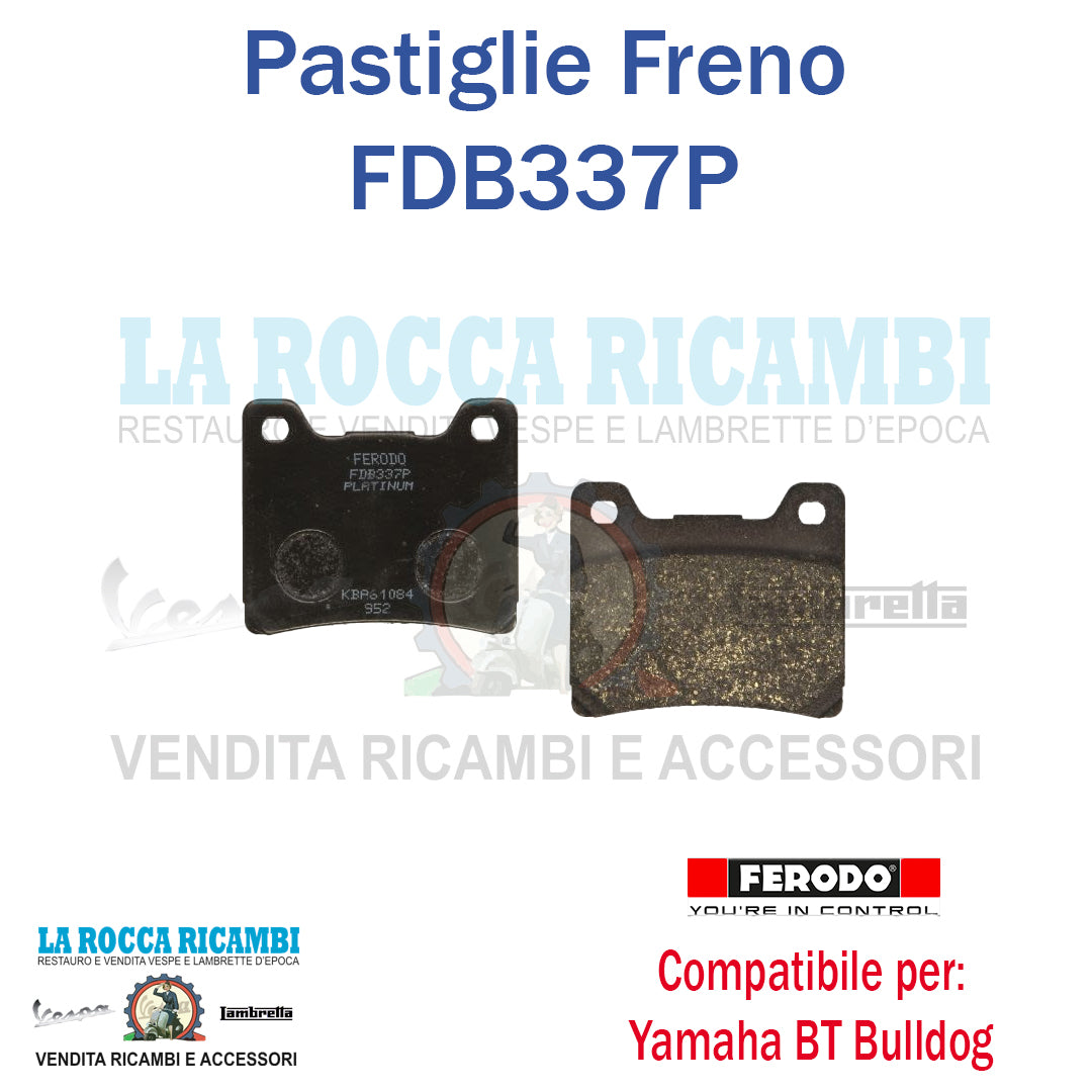 Pastiglie Freno YAMAHA BT BULLDOG