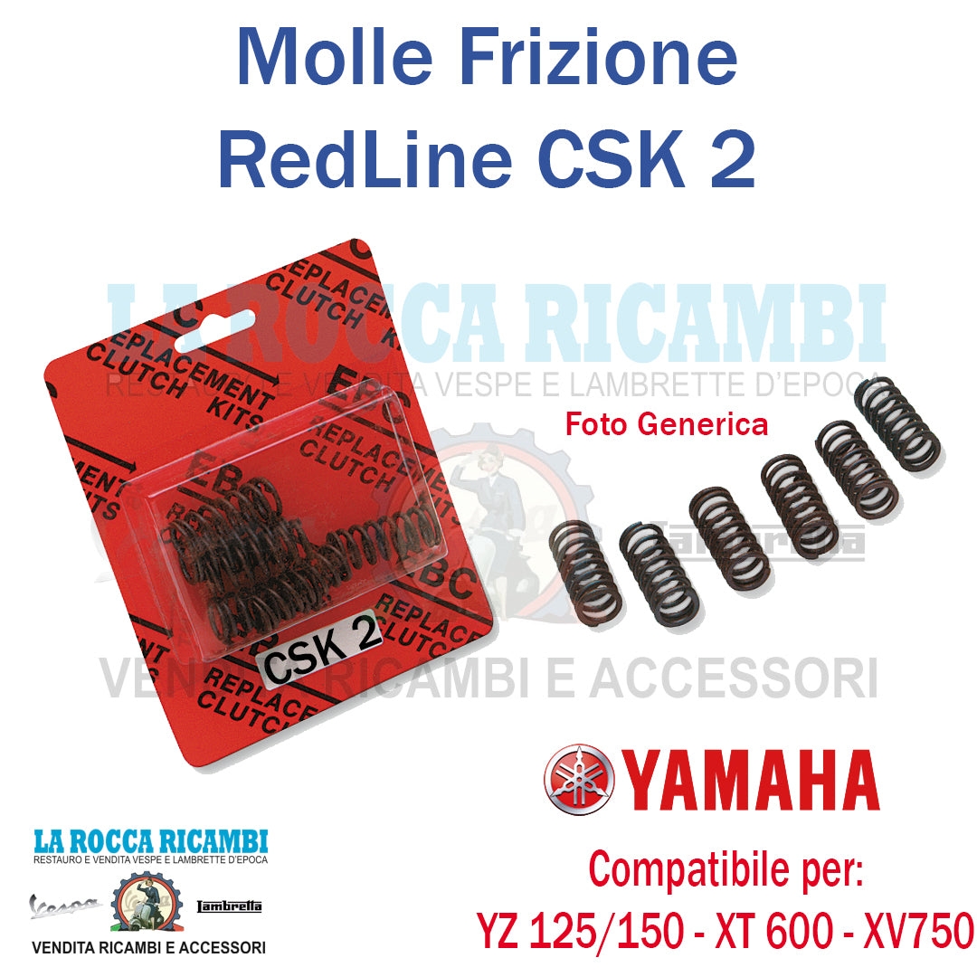 Molle Frizione YAMAHA YZ 125/250 - XT 600 - XV 750 - KAWASAKI KZ - SUZUKI RM 250