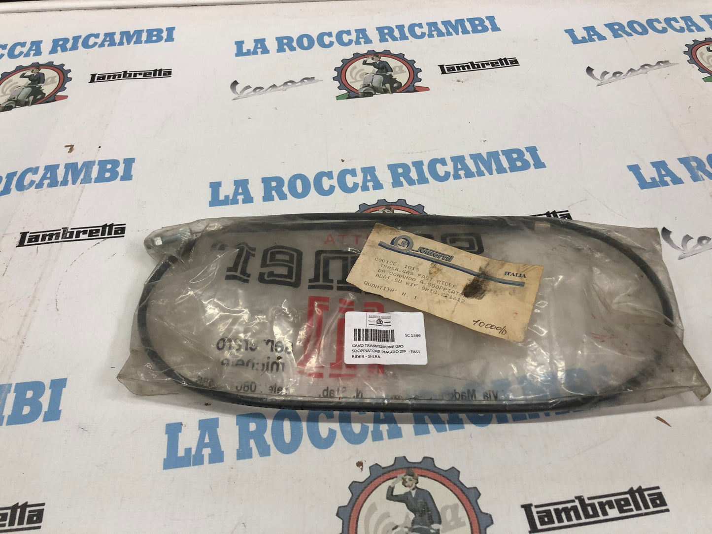 CAVO TRASMISSIONE GAS SDOPPIATORE PIAGGIO ZIP - FAST RIDER - SFERA