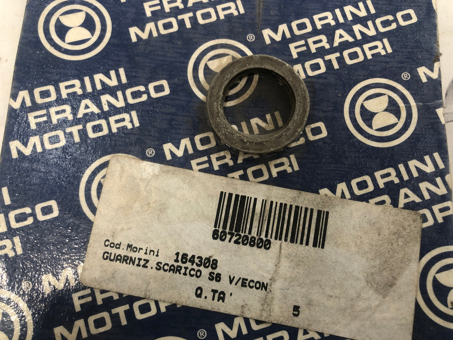 5 Guarnizioni scarico s6 V/Econ MORINI 164308