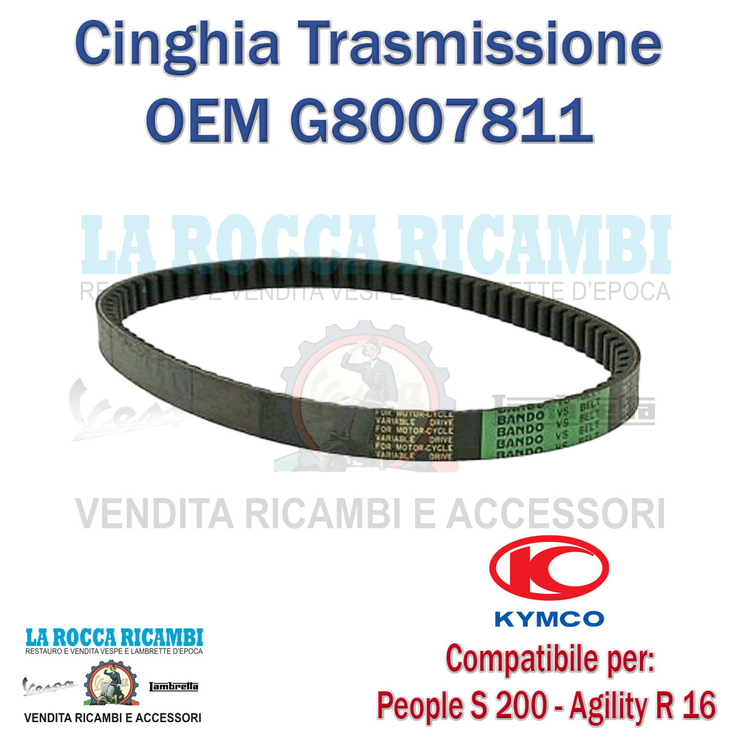 Cinghia Trasmissione Bando KYMCO PEOPLE 200 S - AGILITY 150/200 R16 Plus- MALAGUTI CIAK MASTER 200