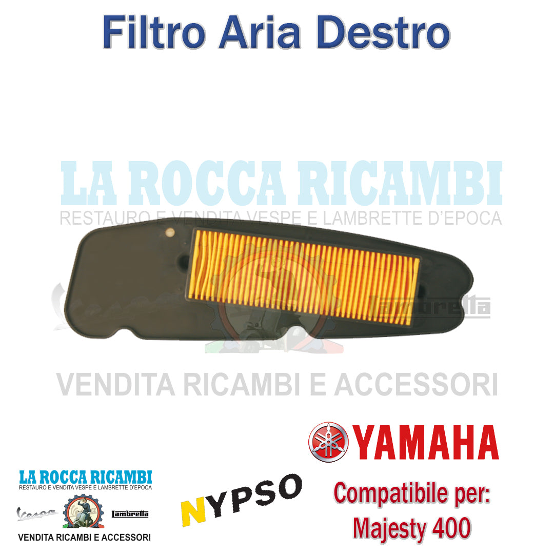FILTRO ARIA DESTRO MAJESTY 400 2004>2011