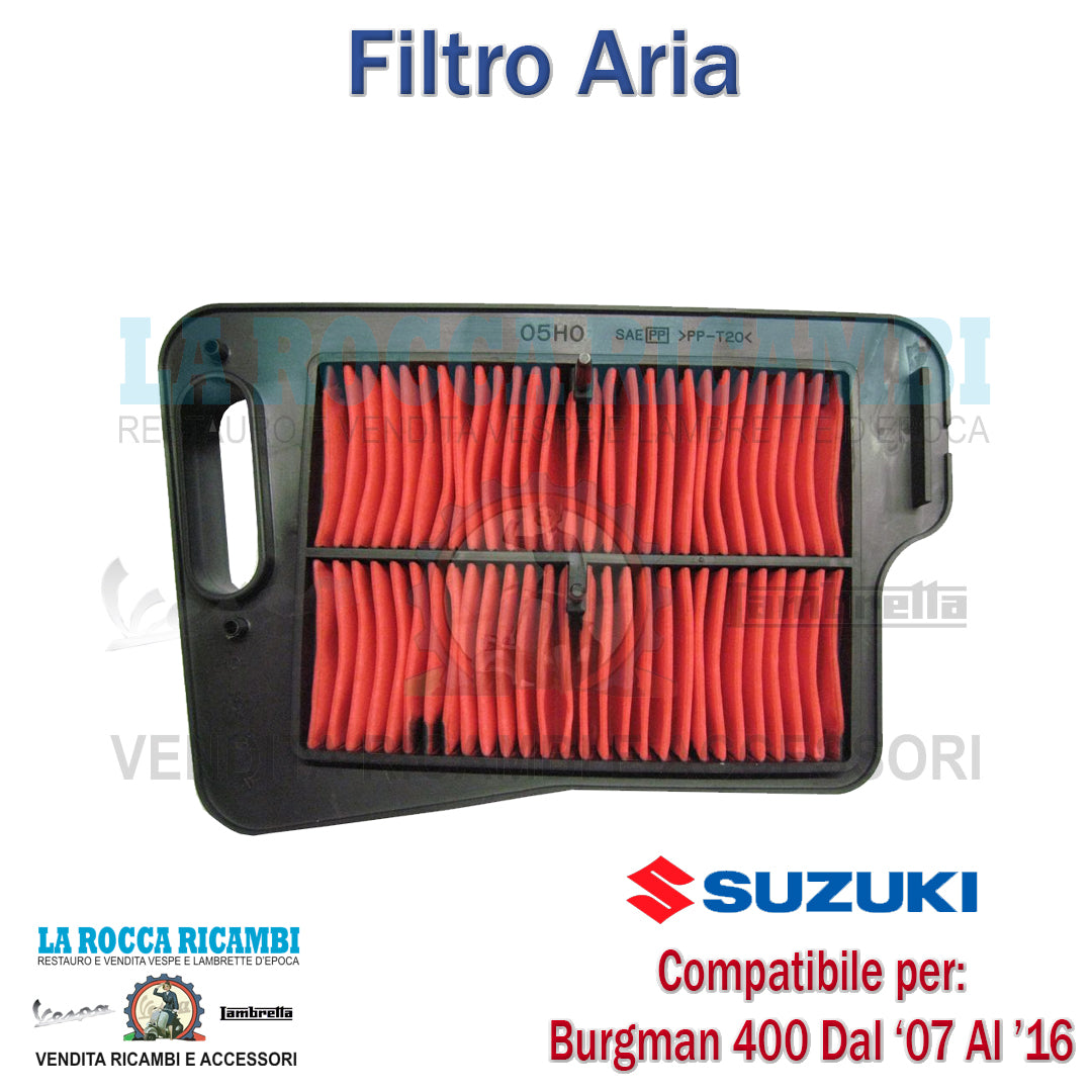 FILTRO ARIA OKYAMI E17616 PER SUZUKI BURGMAN 400 2007 - 2016