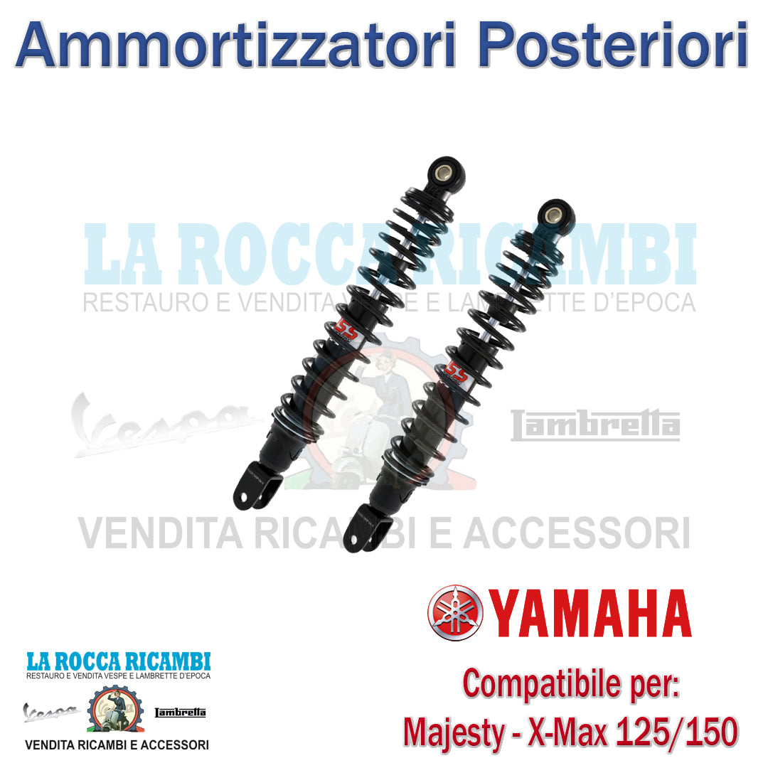AMMORTIZZATORI POSTERIORI YAMAHA MAJESTY 125/150 2005 - YAMAHA X-MAX 125/250 2005