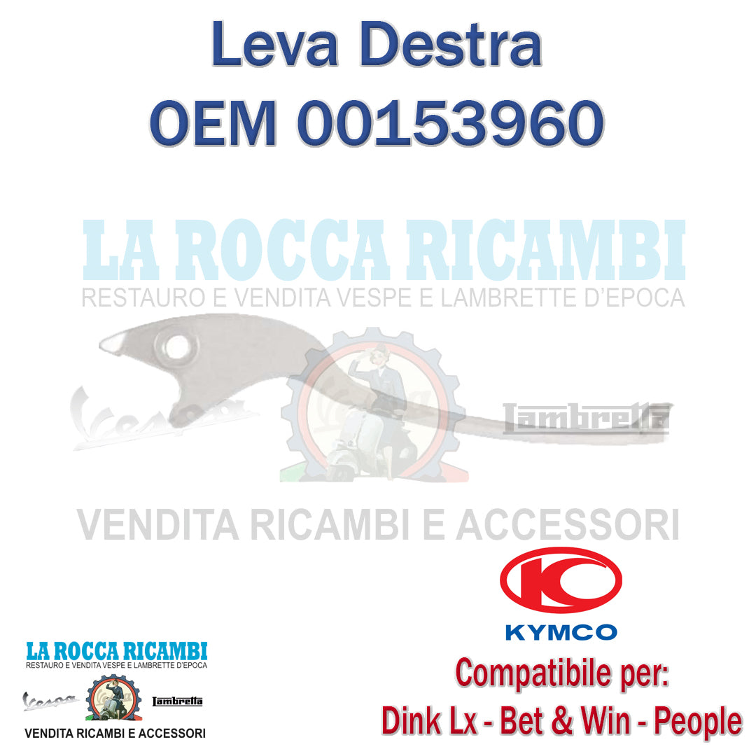 Leva destra Kymco Dink lx 125cc 1998/2000