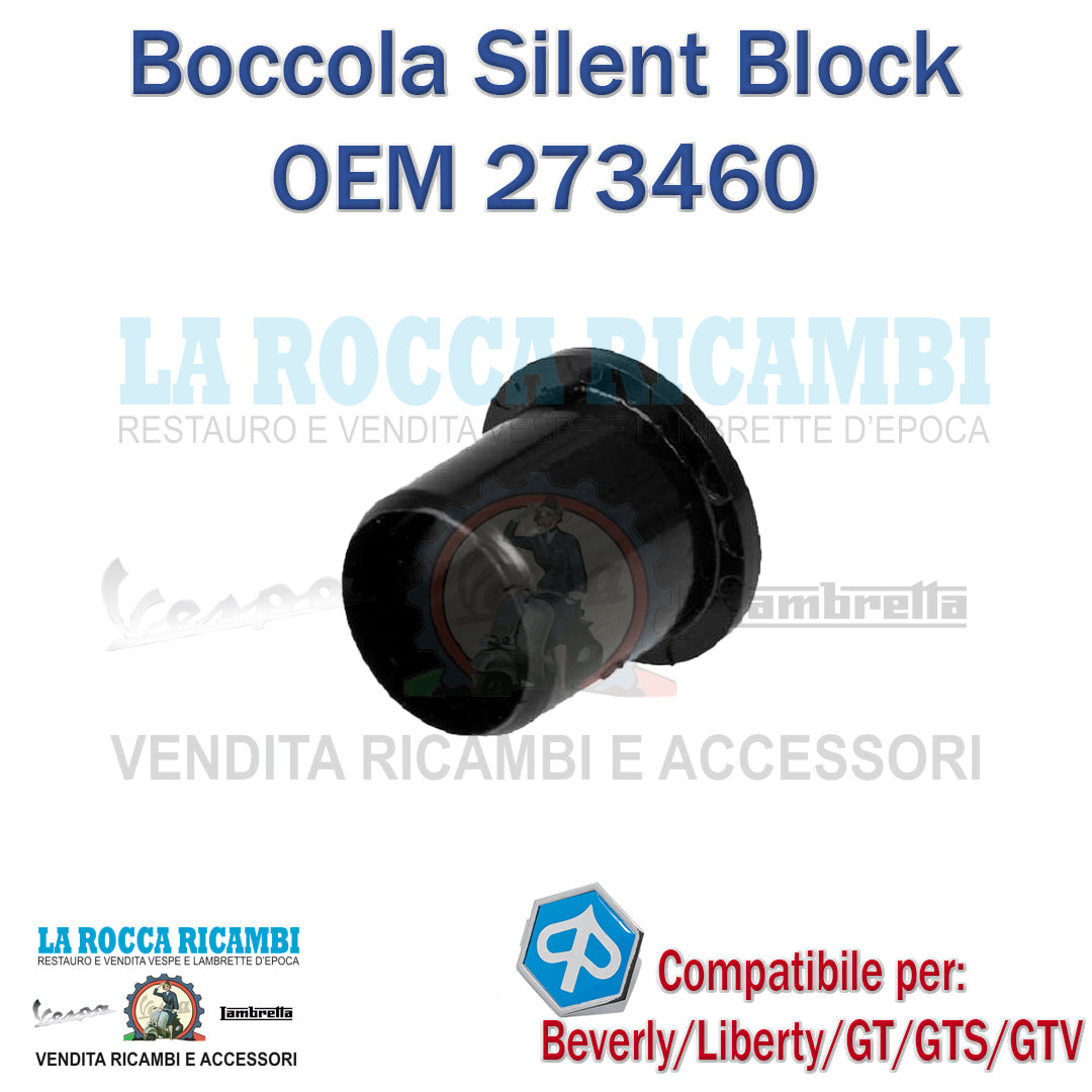 BOCCOLA SUPPORTO MOTORE APRILIA SR - PIAGGIO BEVERLY/ZIP/LIBERTY - GILERA RUNNER - VESPA GTS/GTV