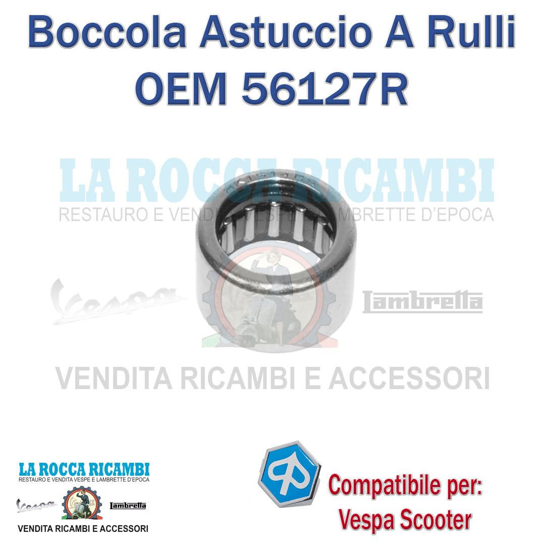 BOCCOLA ASTUCCIO A RULLI ORIGINALE PIAGGIO VESPA PRIMAVERA 125 4T 3V IGET IE ABS-NOABS E2-E4 2016 - 2018
