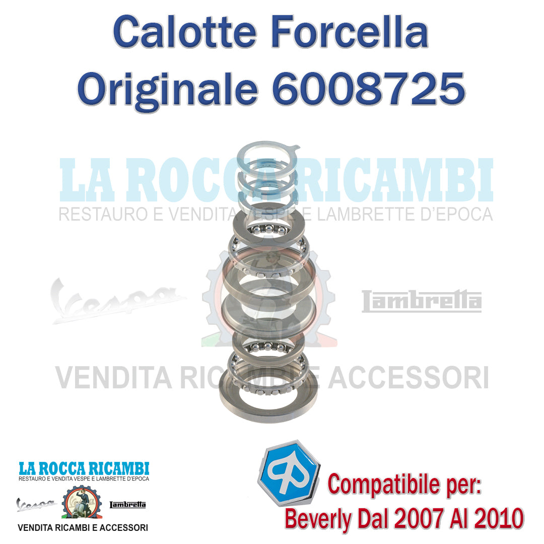 Calotte Forcella Sterzo PIAGGIO BEVERLY DAL 2007 AL 2010