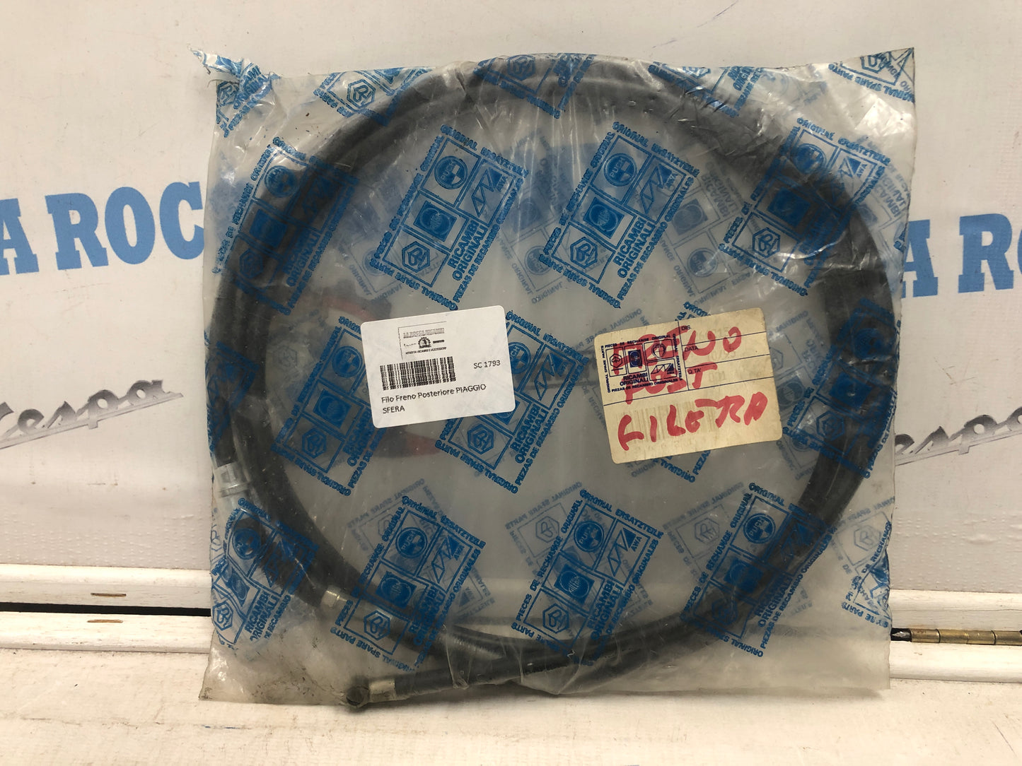 Cavo Trasmissione Freno Posteriore PIAGGIO SFERA Originale 266213