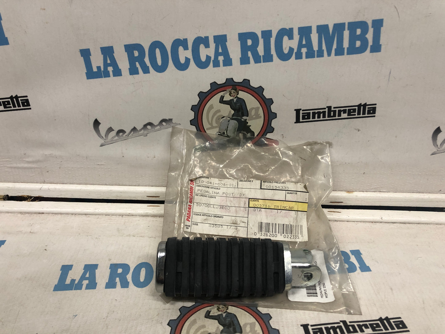 PEDALINA POST. DX KYMCO PEOPLE 250 - 00154335