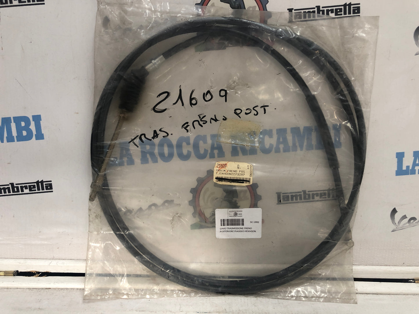 CAVO TRASMISSIONE FRENO POSTERIORE PIAGGIO HEXAGON