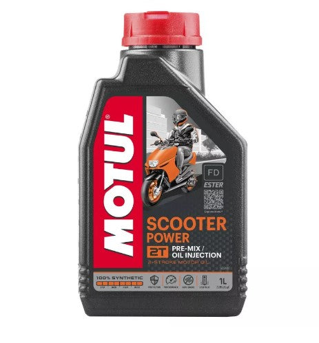 Olio Miscela 1L MOTUL SCOOTER POWER 2T PRE-MIX/OIL INJECTOR