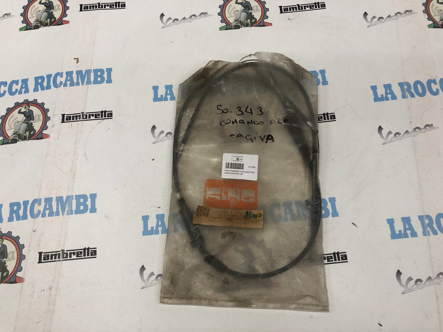 CAVO COMANDO ACCELLERATORE CAGIVA ELEFANT 125