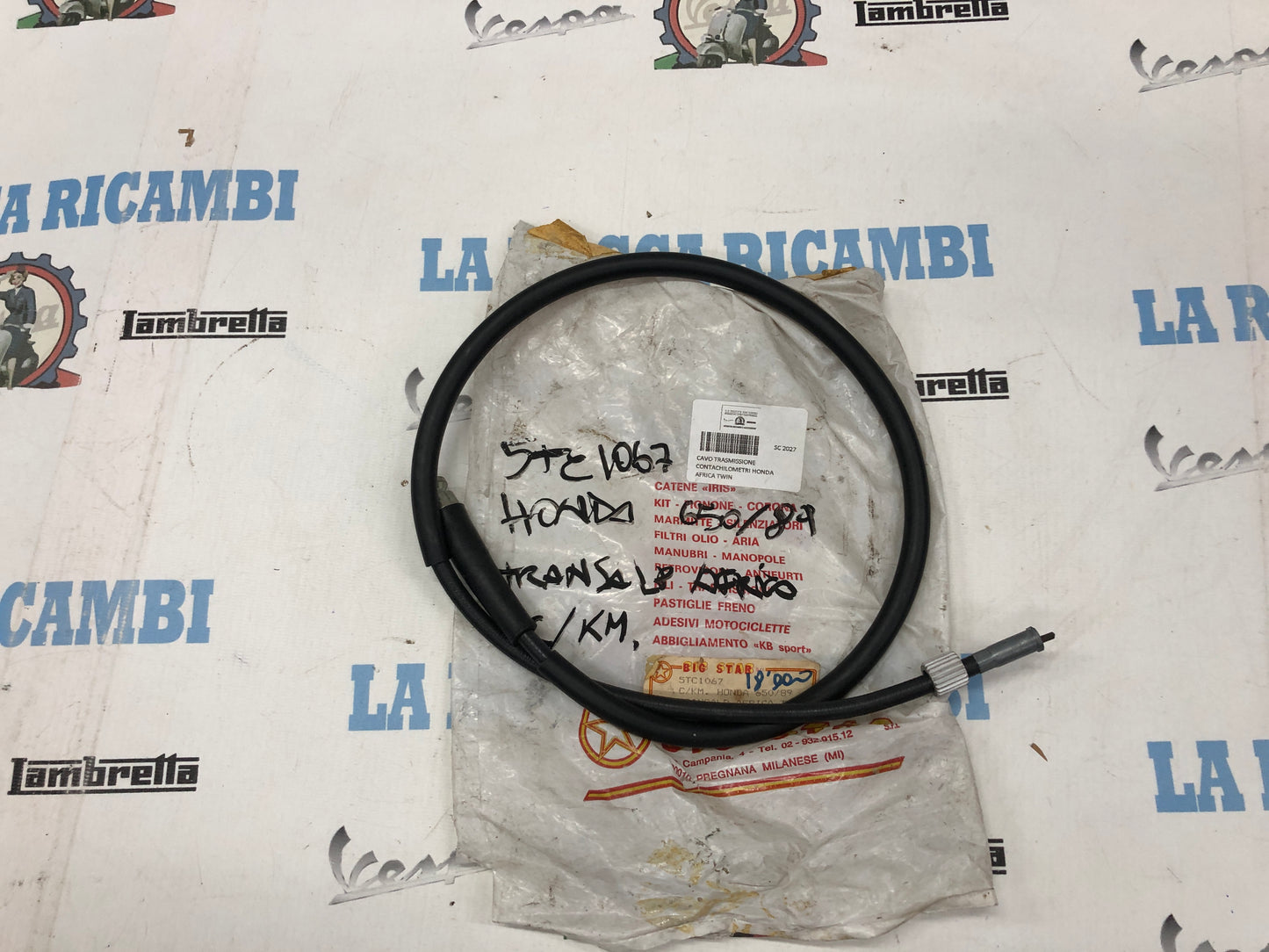 CAVO TRASMISSIONE CONTACHILOMETRI HONDA AFRICA TWIN