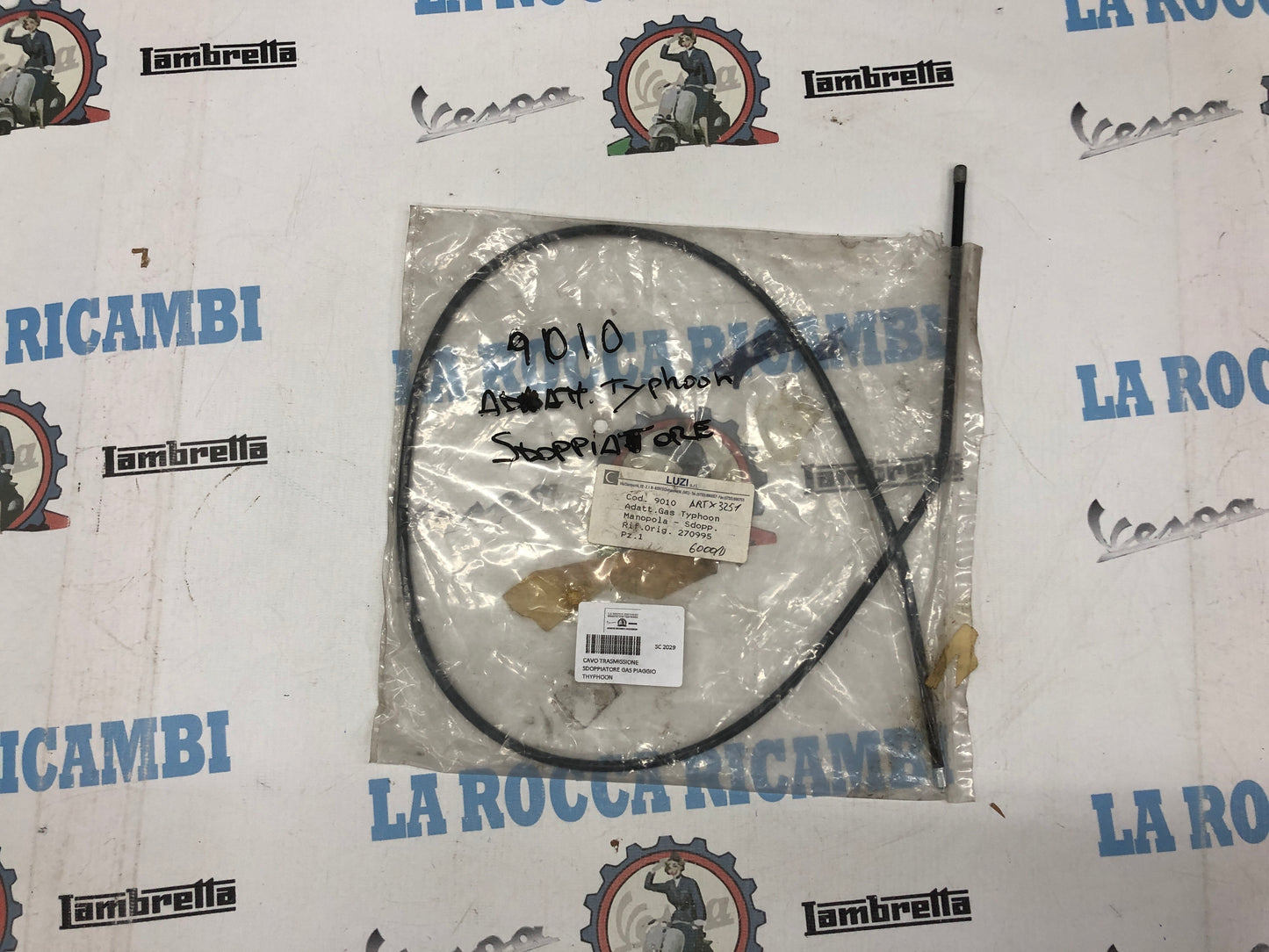 CAVO TRASMISSIONE SDOPPIATORE GAS PIAGGIO TYPHOON