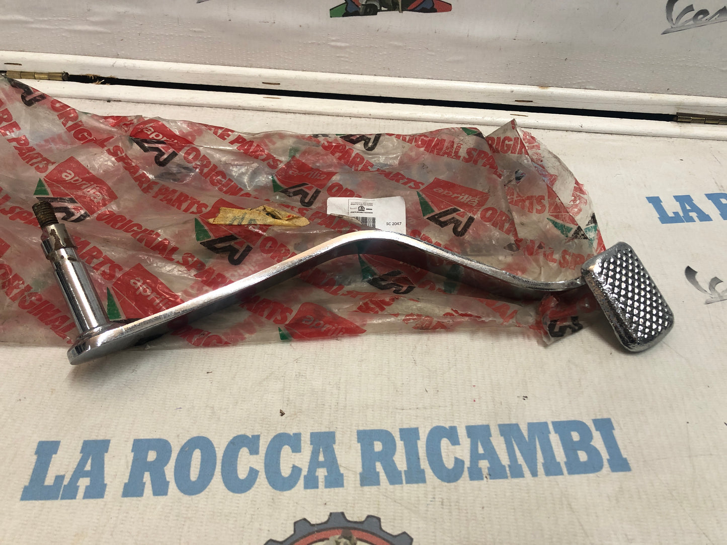 PEDALE FRENO POSTERIORE CROMATO PER CLASSIC50 - 8232650