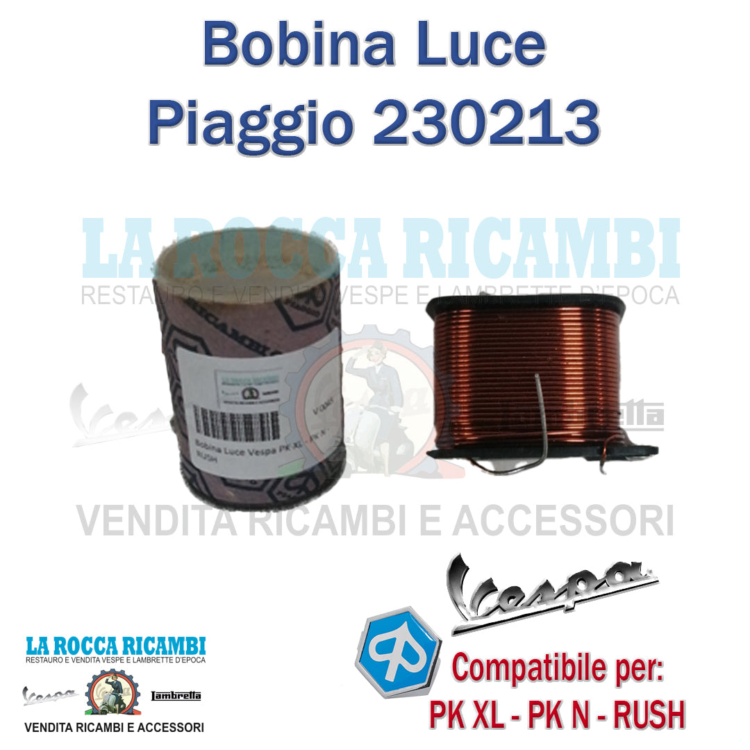 Bobina Luce Vespa PK XL - PK N - RUSH