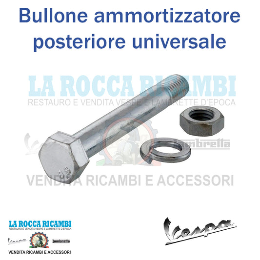 Perno / Bullone Ammortizzatore Posteriore Vespa Universale Dal 1948 AL 2007