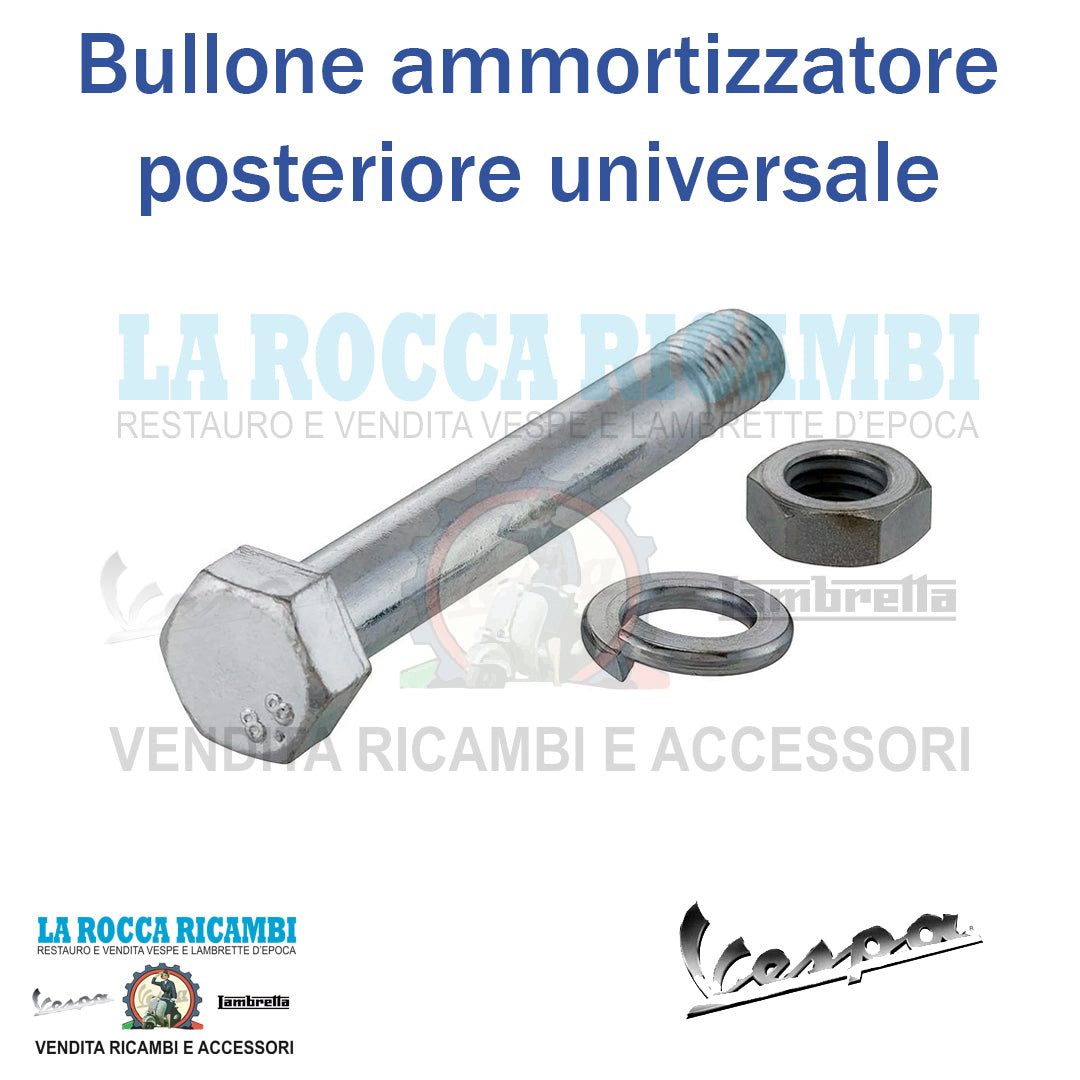 Perno / Bullone Ammortizzatore Posteriore Vespa Universale Dal 1948 AL 2007