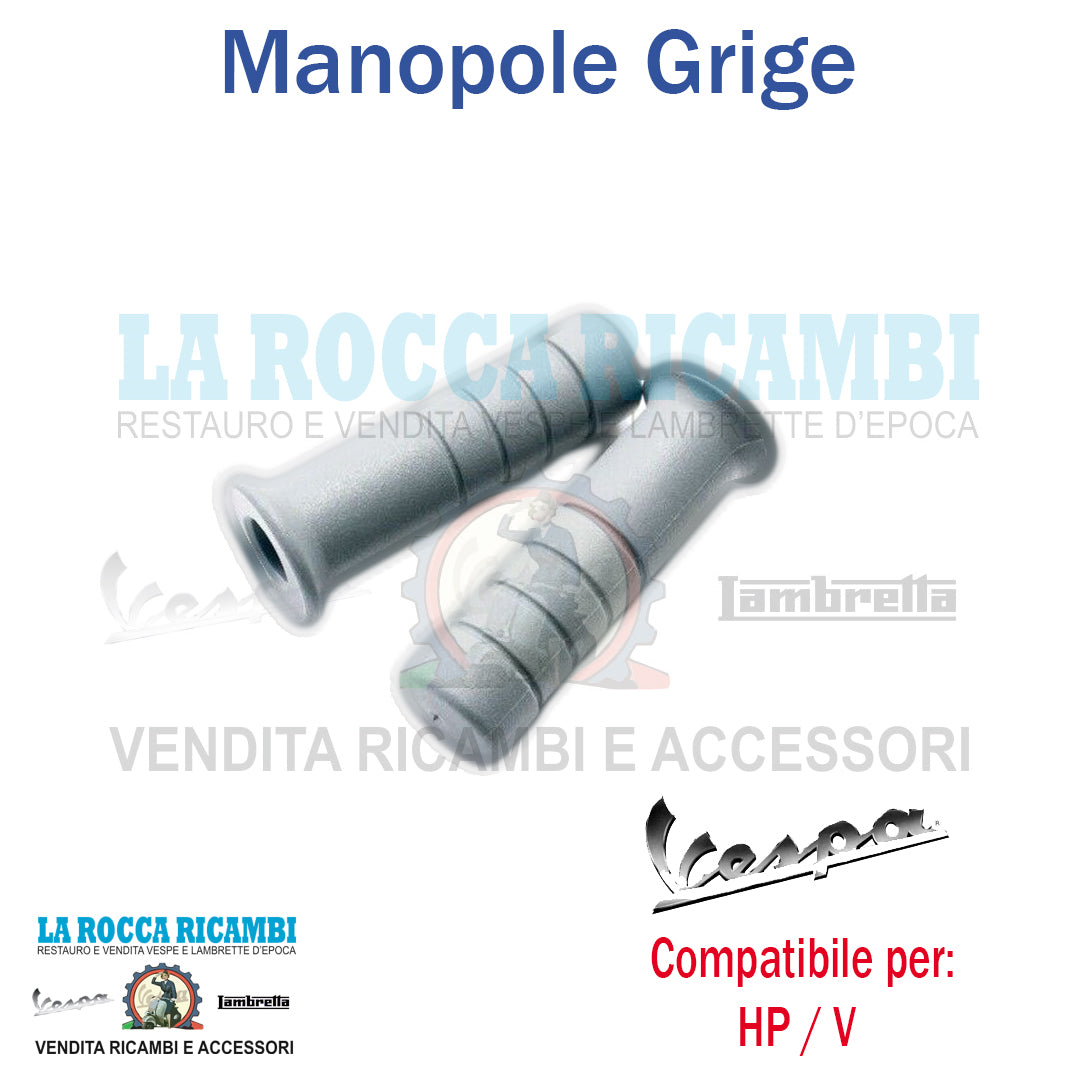 Manopole Vespa 50 / 125 HP / V - Colore Grigio