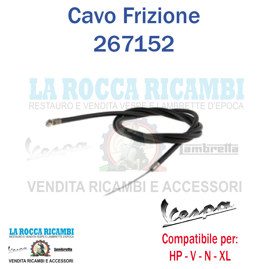 Cavo Trasmissione Frizione Vespa V/FL - R.O. 267152