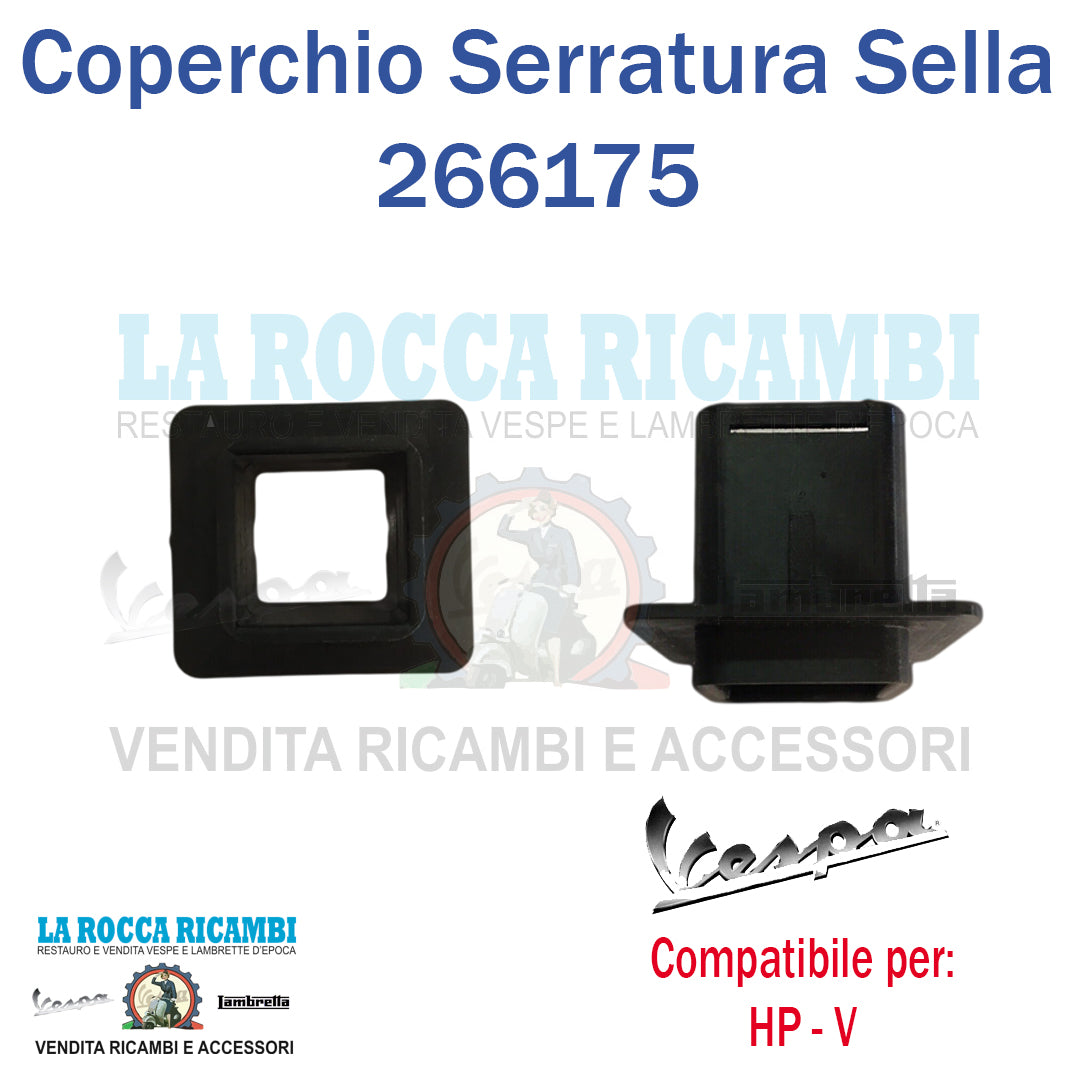 Coperchio Serratura Sella Vespa HP/V - Originale Piaggio 266175