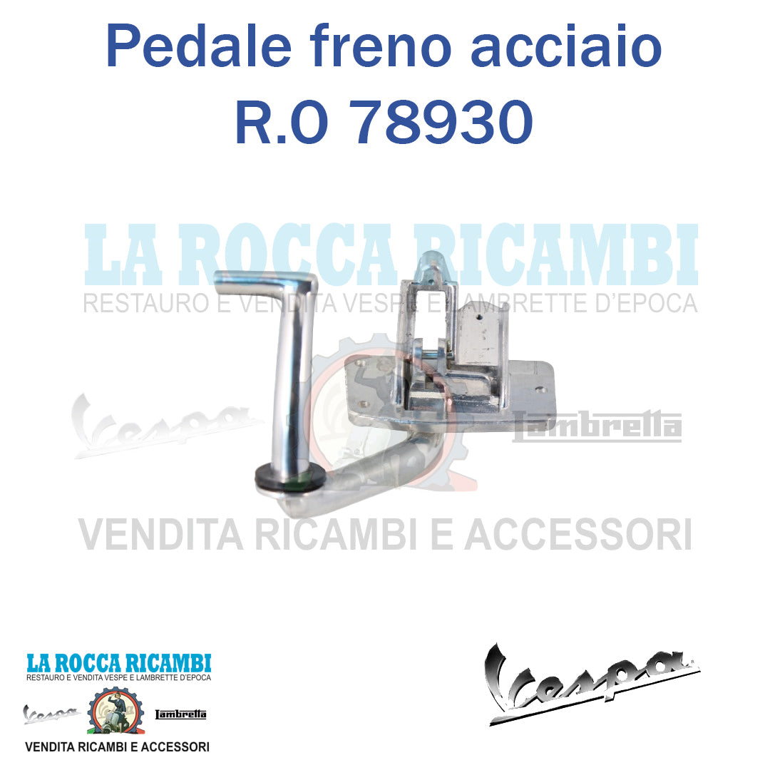 Pedale Freno Vespa 50 L/R/N/ SPECIAL Serie 1 - Dal 1963 Al 1972 - R.O. 78930
