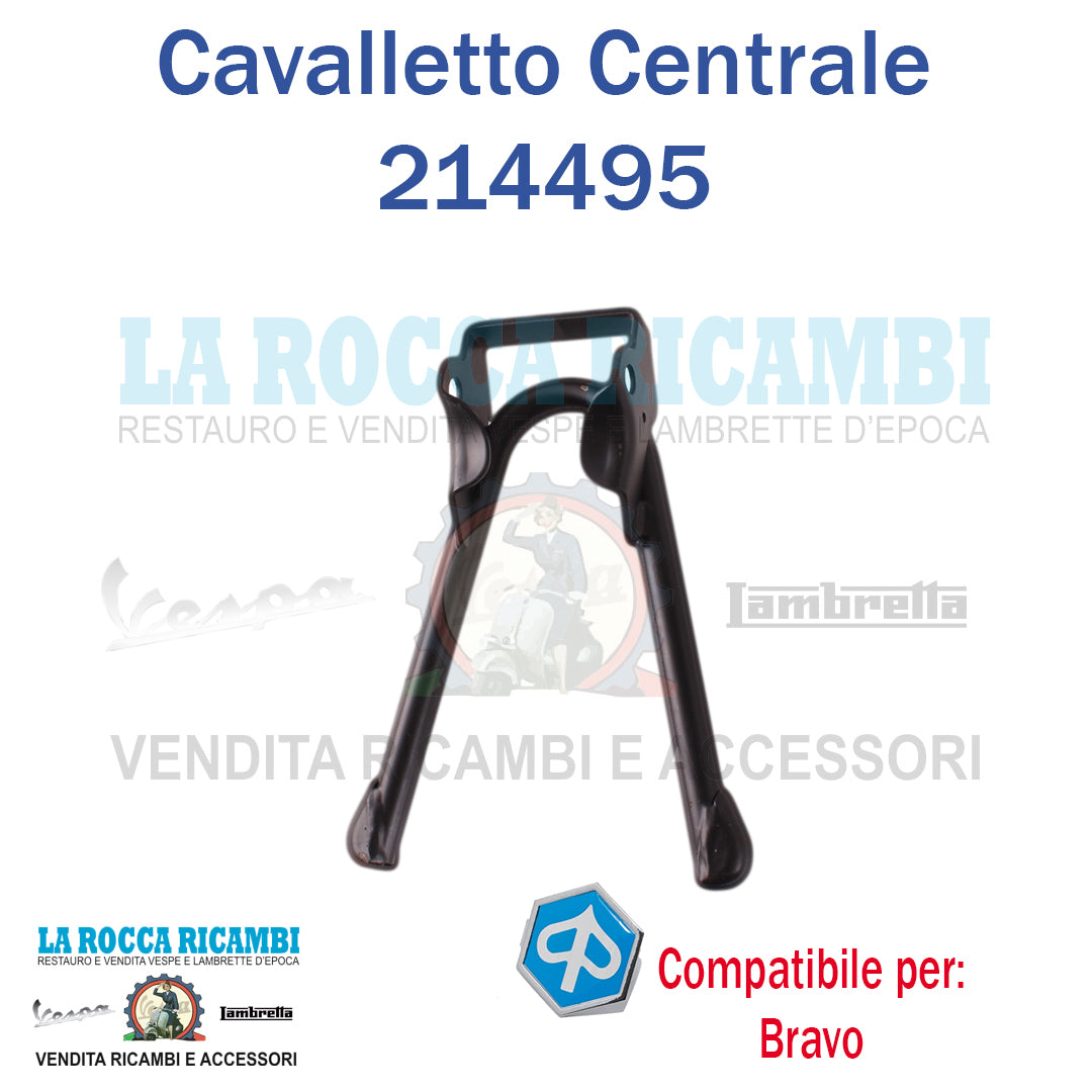 Cavalletto Nero Piaggio Bravo - Originale 214495