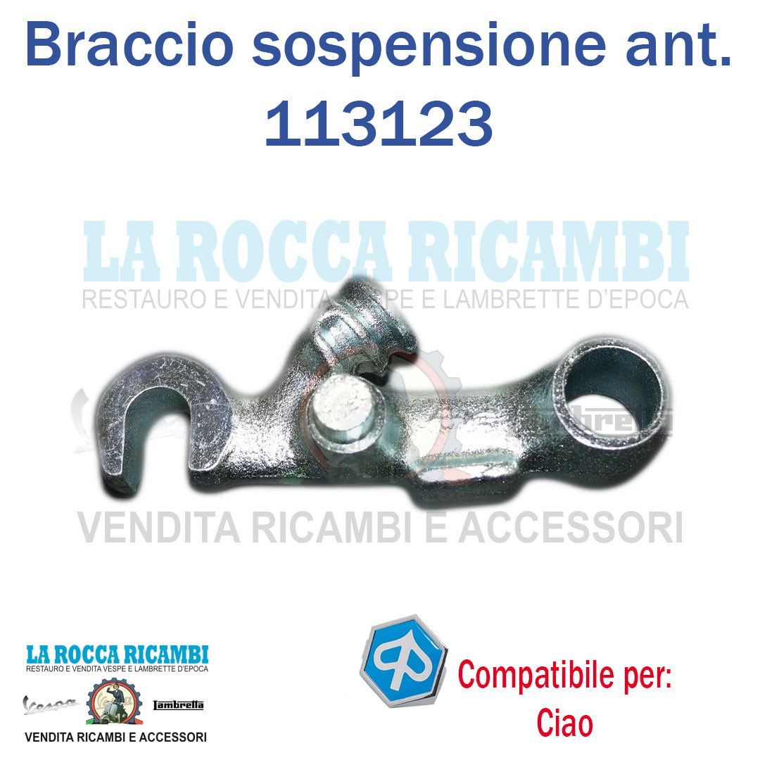Braccio Sospensione Anteriore DX Piaggio Ciao - Originale 113123