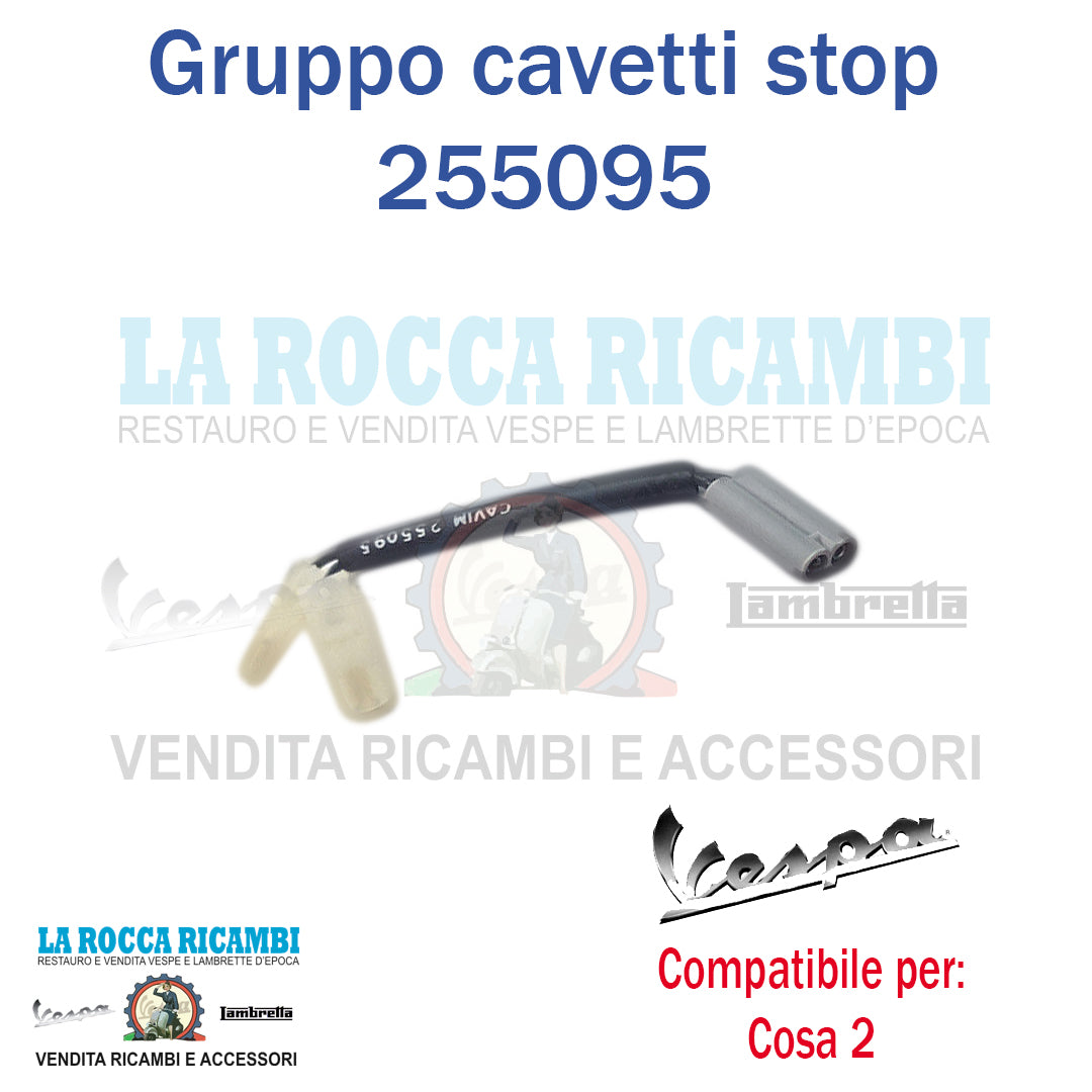 Cavetto pulsante Stop Piaggio Cosa 2- Originale 255095