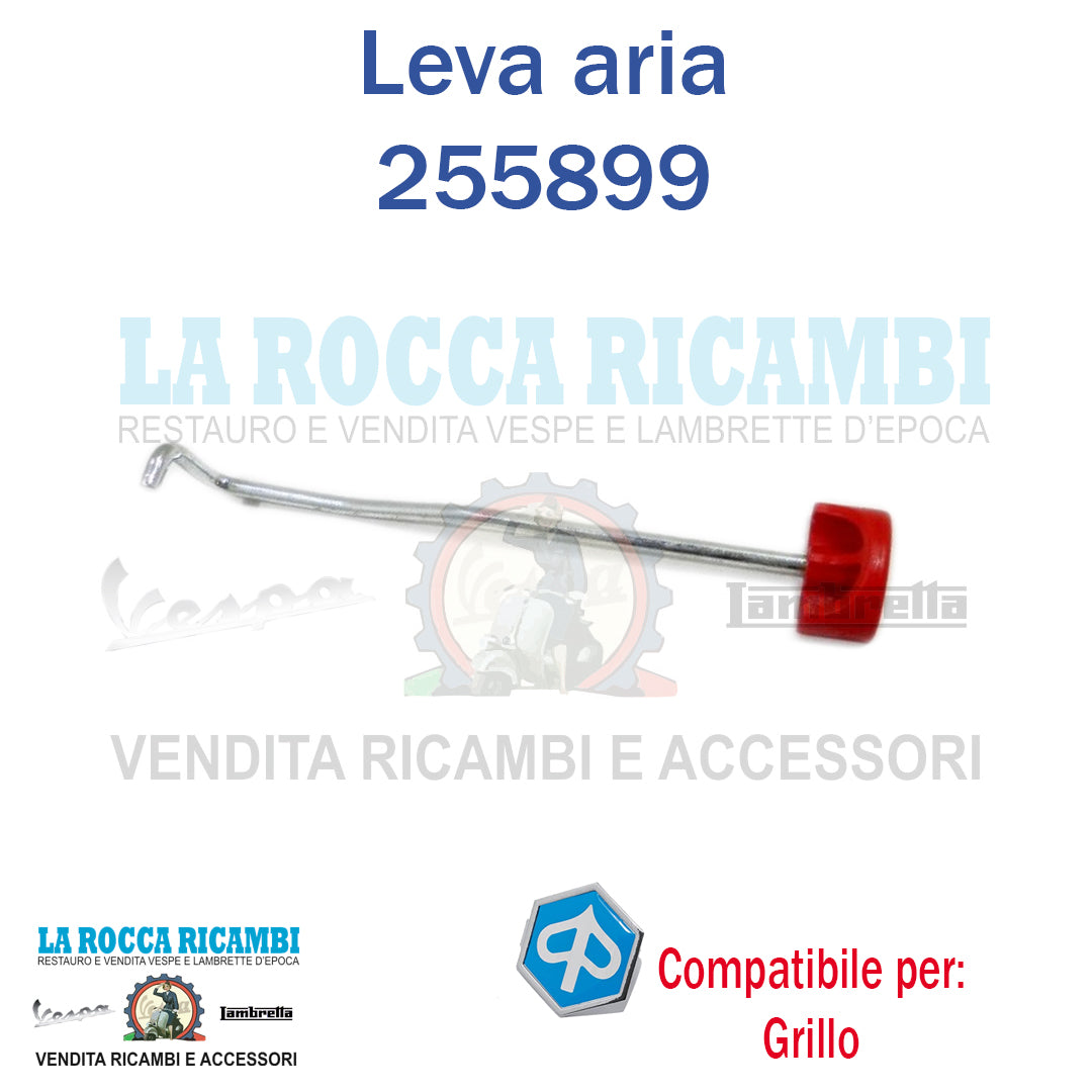 Leva Asta Aria Per Comando Starter Piaggio Grillo - Originale 255899