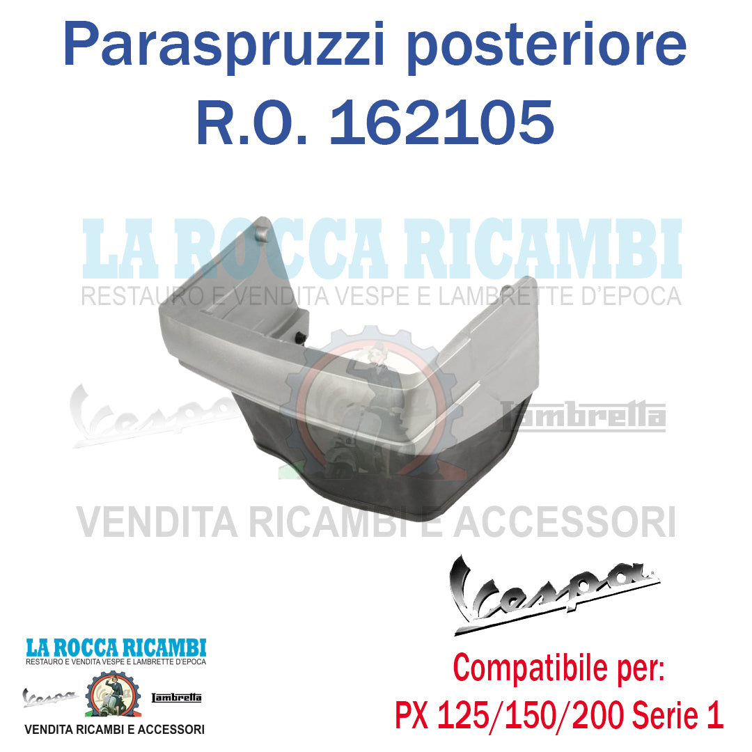 Paraschizzi Posteriore Vespa PX 125 / 150 / 200 Dal 1977 Al 1982 R.O 162105