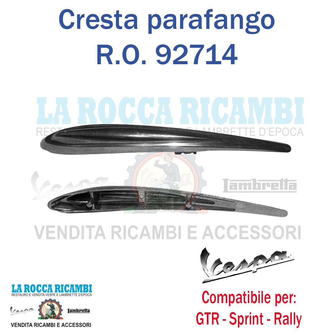 Cresta Parafango Vespa Super Sprint - GTR - SS - GL - SPRINT VELOCE