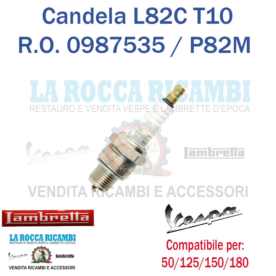 Candela CHAMPION L82C equivalente B7HS - P82M Vespa 50 L/N//R/SPECIAL / PK / PX