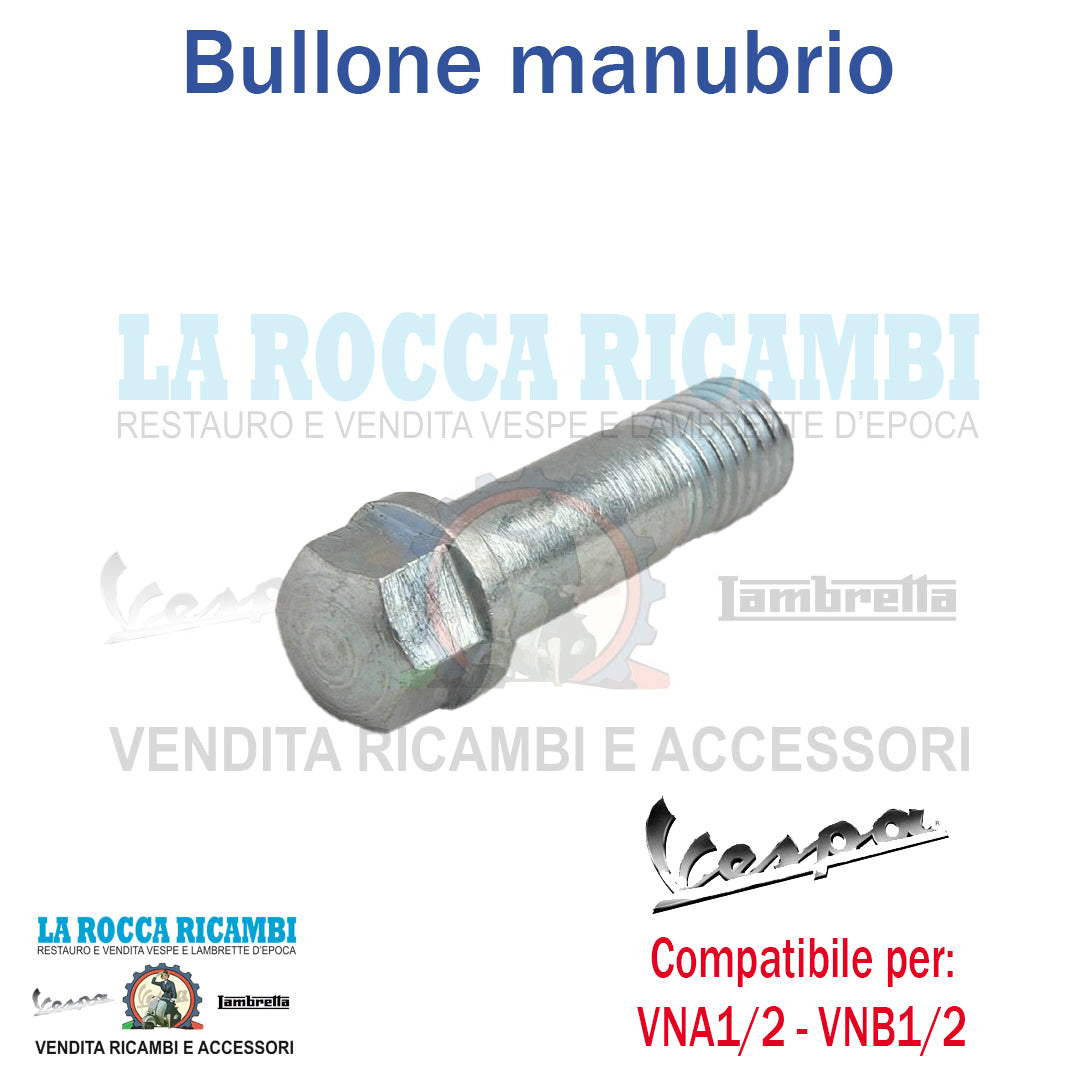 Bullone Perno Fissaggio Manubrio Vespa VNA1/VNA2 - VNB1/2