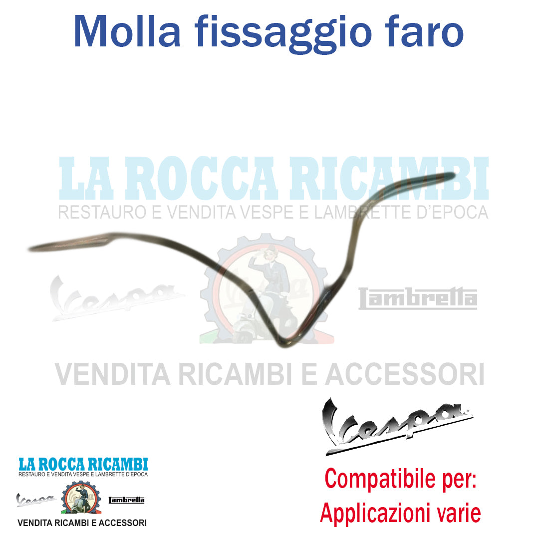 Molla Fissaggio Sostegno Parabola Faro Vespa Dal 1946 al 1960 - R.O 011903